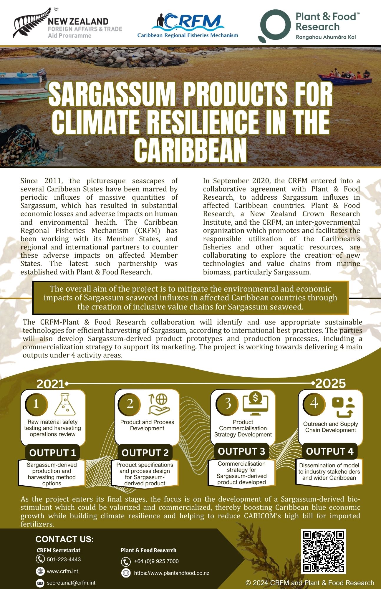 Sargassum Products for Climate Resilience Project Brochure - Revised Sept 2024 - FINAL