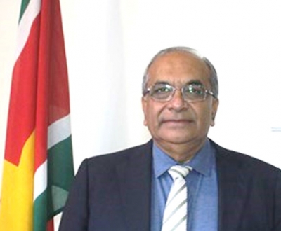Hon. Parmanand Sewdien, Suriname&rsquo;s Minister of Agriculture, Fisheries and Animal Husbandry, is new chair (Official photo courtesy Suriname)