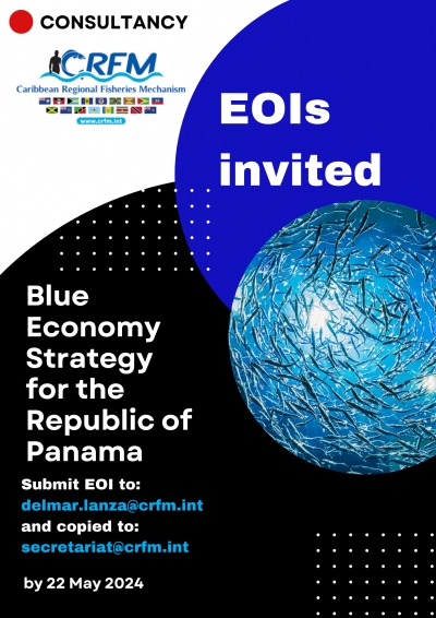 Request for Expressions of Interest (EOIs) Consultancy to Conduct a National Blue Economy (Be) Assessment and a Draft BE Strategy for the Republic of Panama, Including Identification of National Sustainable Financing Options for the Blue Economy